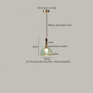 Celako™ Aureola Pendant Light | Glass Bedroom Lighting