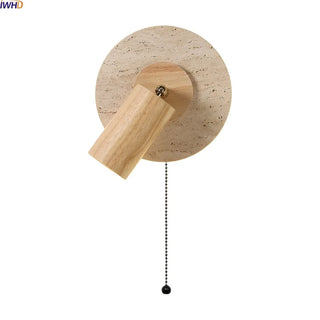Celako™ Travaro Wall Light | Travertine Hallway Lighting