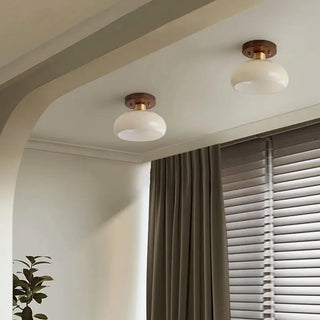Celako™ Nucora Ceiling Light | Glass Dining Room Lighting