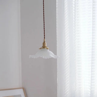 Celako™ Serenite Pendant Light | Glass French Vintage Bedroom Lighting