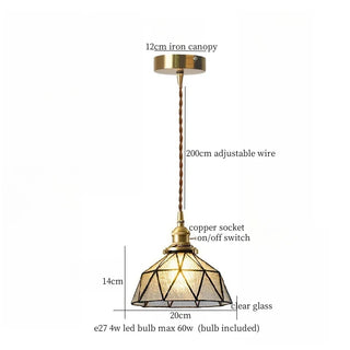 Celako™ Ombera Pendant Light | Gradient Glass Kitchen Island Lighting