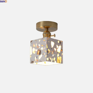 Celako™ Litoso Ceiling Light | Terrazzo Bedroom Lighting