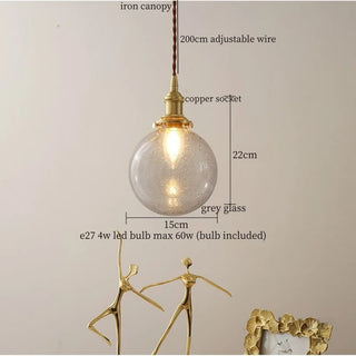 Celako™ Aurivetro Pendant Light | Glass Kitchen Island Lighting