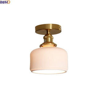 Celako™ Kumori Ceiling Light | Ceramic Hallway Lighting