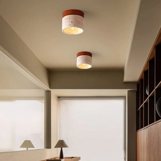 Celako™ Terravelle Ceiling Light | Yellow Travertine Kitchen Island Lighting