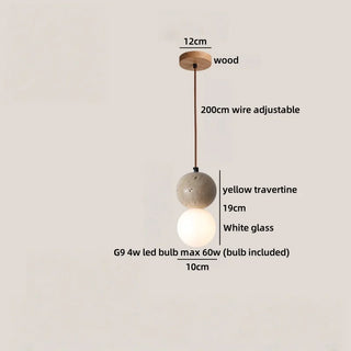 Celako™ Arterra Pendant Light | Terrazzo Dining Room Lighting