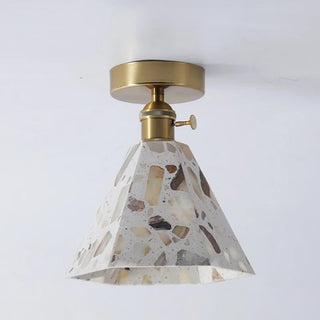 Celako™ Roccia Ceiling Light | Terrazzo Dining Room Lighting