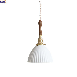 Celako™ Kaolin Pendant Light | Ceramic Dining Room Lighting