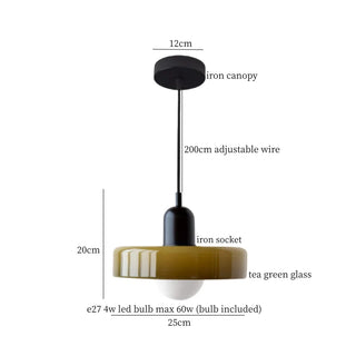 Celako™ Vitresse Pendant Light | Glass Kitchen Island Lighting