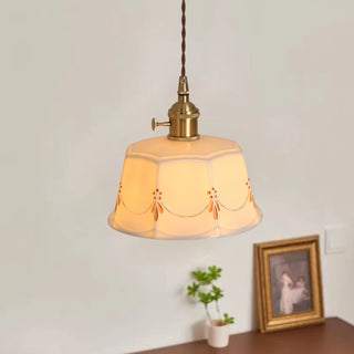 Celako™ Shiroku Pendant Light | Ceramic Dining Room Lighting