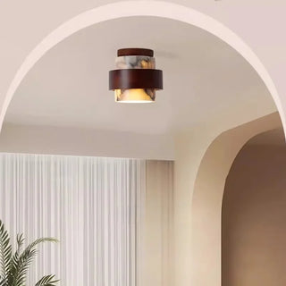Celako™ Sabite Ceiling Light | Marble Living Room Lighting