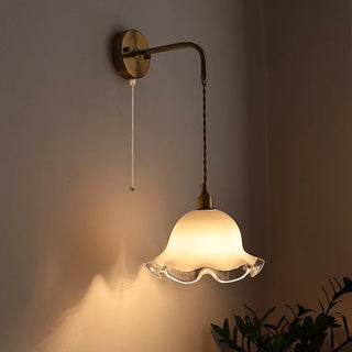 Celako™ Verique Wall Light | Glass Bedroom Lighting