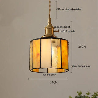 Celako™ Korae Pendant Light | Glass Dining Room Lighting
