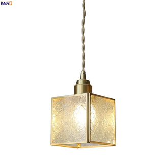 Celako™ Quadris Pendant Light | Glass Nordic Minimalism Bedroom Lighting