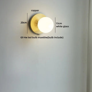 Celako™ Coulis Wall Light | Glass Hallway Lighting