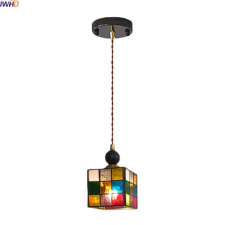 Celako™ Lumera Pendant Light | Colorful Glass Bedroom Lighting