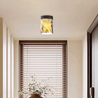 Celako™ Sabura Ceiling Light | Marble Japanese Style Bedroom Lighting