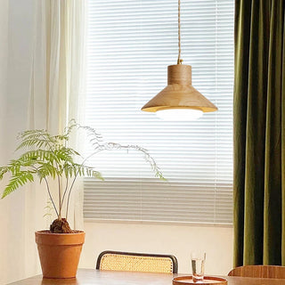 Celako™ Kiori Pendant Light | Wood Dining Room Lighting