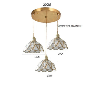 Celako™ Cuvela Pendant Light | Polished Copper Dining Room Lighting
