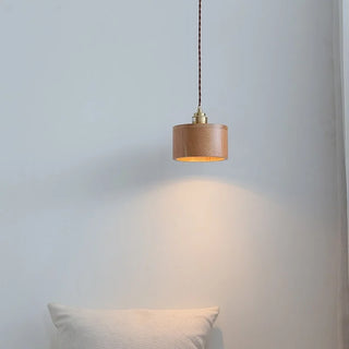 Celako™ Patinara Pendant Light | Wood Wabi Sabi Modern Bedroom Lighting