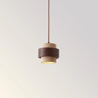 Celako™ Travino Pendant Light | Travertine Dining Room Lighting