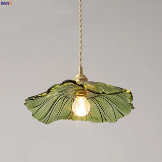 Celako™ Celadelle Pendant Light | Green Glass French Vintage Kitchen Island Lighting
