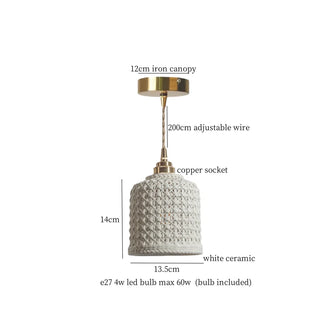 Celako™ Argillio Pendant Light | Ceramic Kitchen Island Lighting