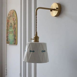 Celako™ Cerene Wall Light | Ceramic Entryway Lighting