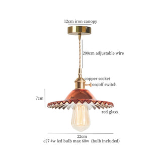 Celako™ Cuvella Pendant Light | Copper Vintage Kitchen Island Lighting