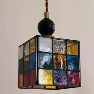 Celako™ Lumera Pendant Light | Colorful Glass Bedroom Lighting