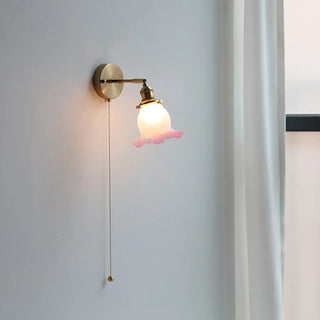 Celako™ Floreta Wall Light | Glass Bedside Lighting