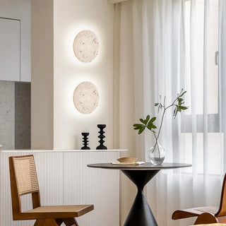 Celako™ Travio Wall Light | Travertine Bedroom Lighting