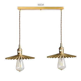 Celako™ Coppia Pendant Light | Polished Copper Dining Room Lighting
