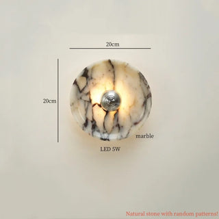 Celako™ Striava Wall Light | Marble Glass Stone Kitchen Island Lighting