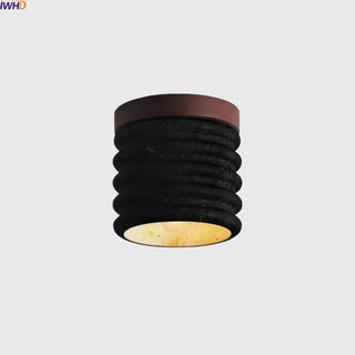 Celako™ Trivano Ceiling Light | Black Travertine Living Room Lighting