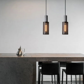 Celako™ Ferovi Pendant Light | Cement Iron Mesh Vintage Loft Bedroom Lighting