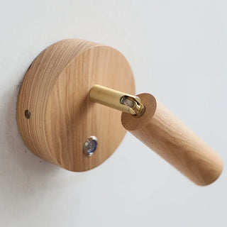 Celako™ Aurelio Wall Light | Ash Wood Bedroom Lighting