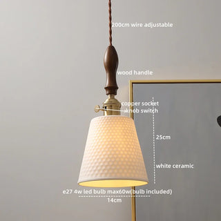 Celako™ Cerivo Pendant Light | Ceramic Dining Room Lighting