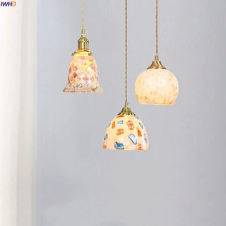 Celako™ Nacre Pendant Light | Resin And Shell Kitchen Island Lighting