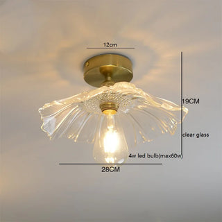 Celako™ Viridis Ceiling Light | Glass Living Room Lighting