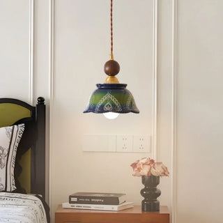 Celako™ Verdacera Pendant Light | Ceramic Bedroom Lighting
