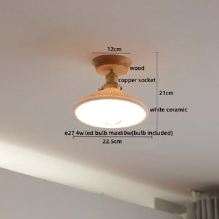 Celako™ Ceravo Ceiling Light | Ceramic Dining Room Lighting