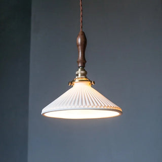 Celako™ Flutella Pendant Light | Ceramic Kitchen Island Lighting