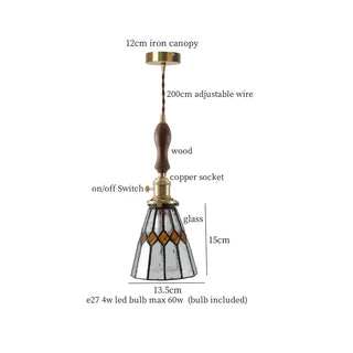 Celako™ Prismara Pendant Light | Glass Bedroom Lighting