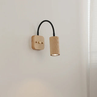 Celako™ Ashera Wall Light | Ash Wood Entryway Lighting