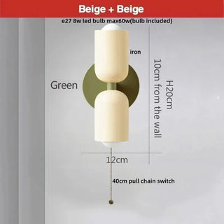 Celako™ Dipolo Wall Light | Iron Modern Style Bedroom Lighting
