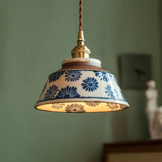 Celako™ Claybloom Pendant Light | Ceramic Kitchen Island Lighting