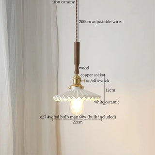 Celako™ Alboria Pendant Light | Ceramic Kitchen Island Lighting