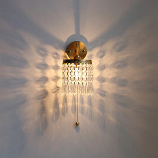 Celako™ Crysara Wall Light | Crystal Bedroom Lighting