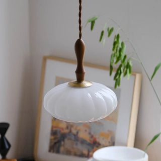 Celako™ Vitralith Pendant Light | Glass Japan Wabi Sabi Bedroom Lighting